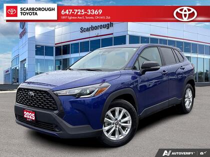 used 2025 Toyota Corolla Cross car, priced at $34,495