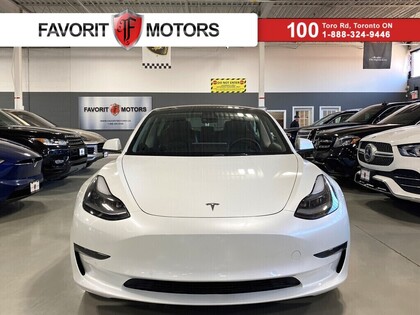 White 2022 Tesla Model 3 RWD Sedan Rear-Wheel Drive Automatic