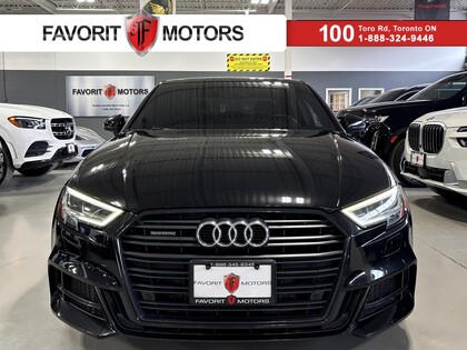 Black 2019 Audi A3 quattro Prestige 45 TFSI Sedan Sedan All-Wheel Drive 7-Speed Dual Clutch