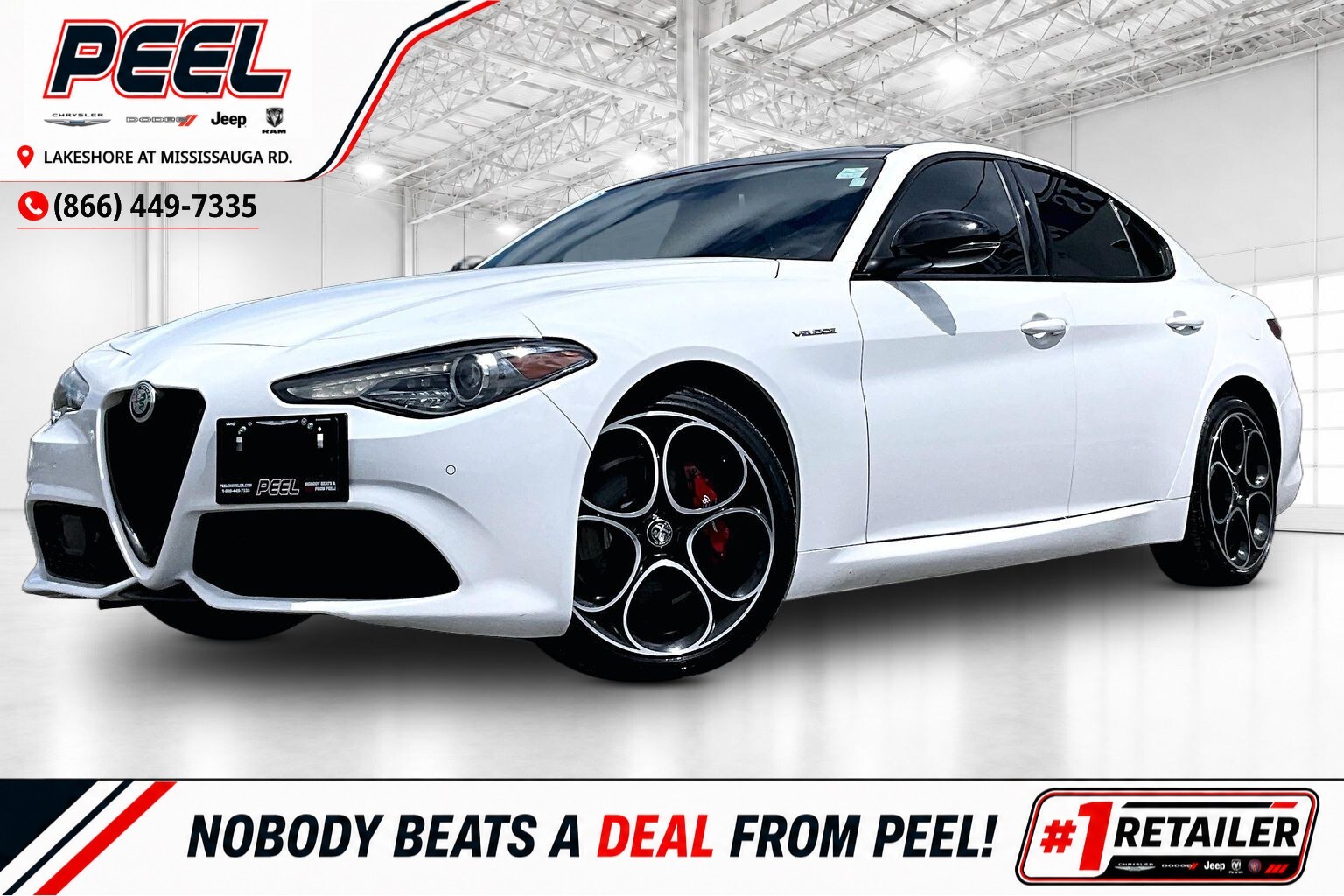 2023 Alfa Romeo Giulia Veloce | Premium Leather | Harman Kardon | AWD