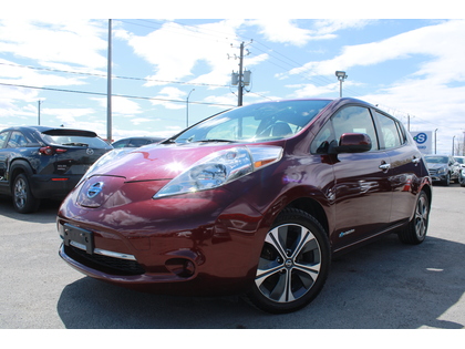 Red 2016 Nissan LEAF SV Hatchback Front-Wheel Drive Automatic
