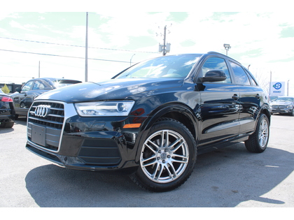 Black 2016 Audi Q3 2.0T quattro Komfort SUV / Crossover Automatic