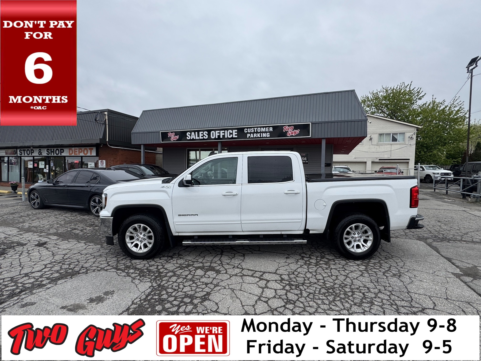 2017 GMC Sierra 1500 4WD Crew Cab 143.5  SLE Back Up Camera