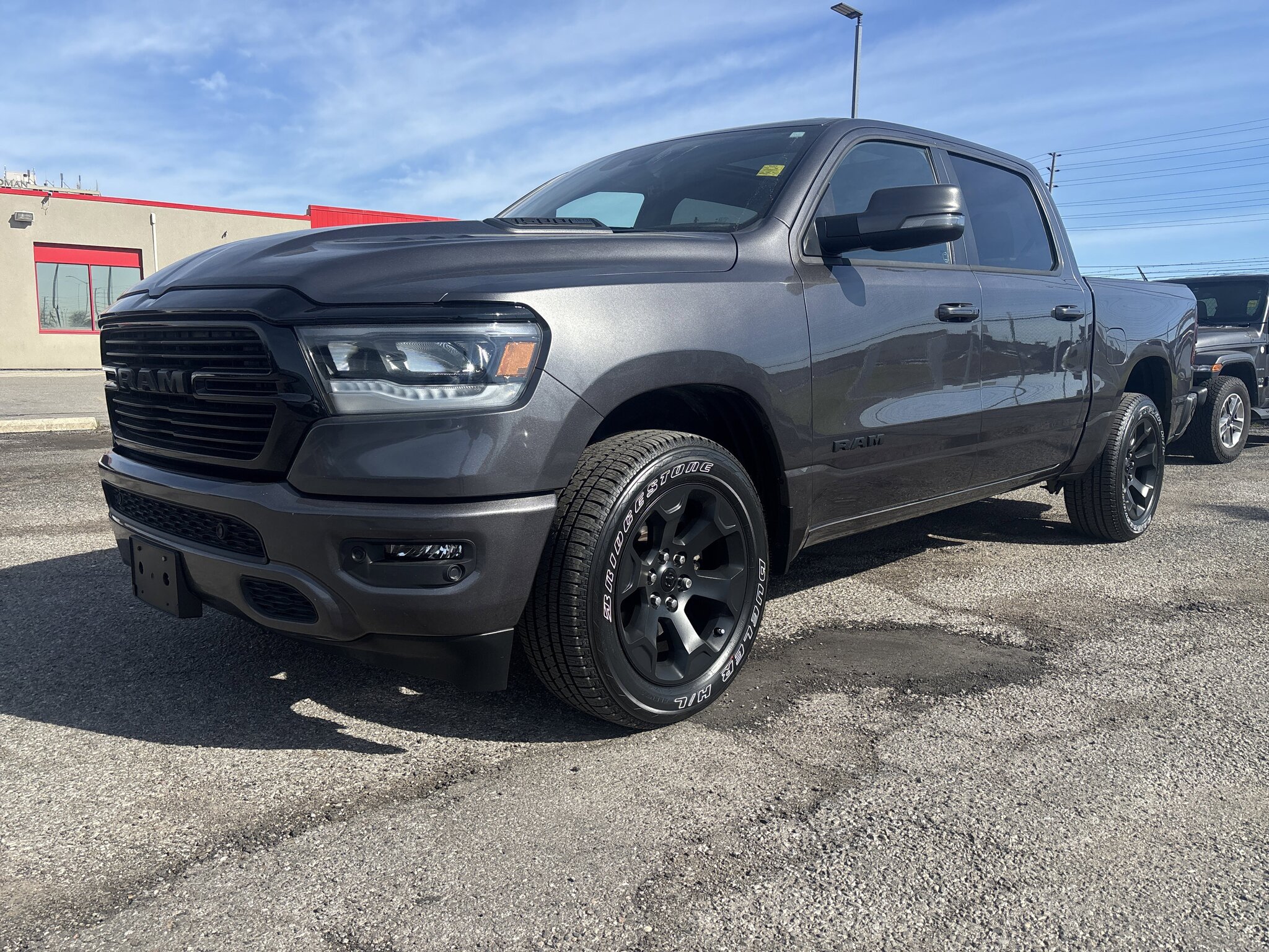 2023 RAM 1500 Sport 4x4 Crew Cab 5'7" Box Truck