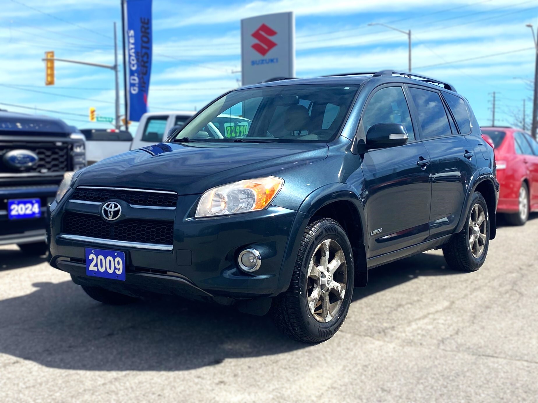 2009 Toyota RAV4 Limited 4x4 ~Sunroof ~Power Seat ~Alloys ~A/C