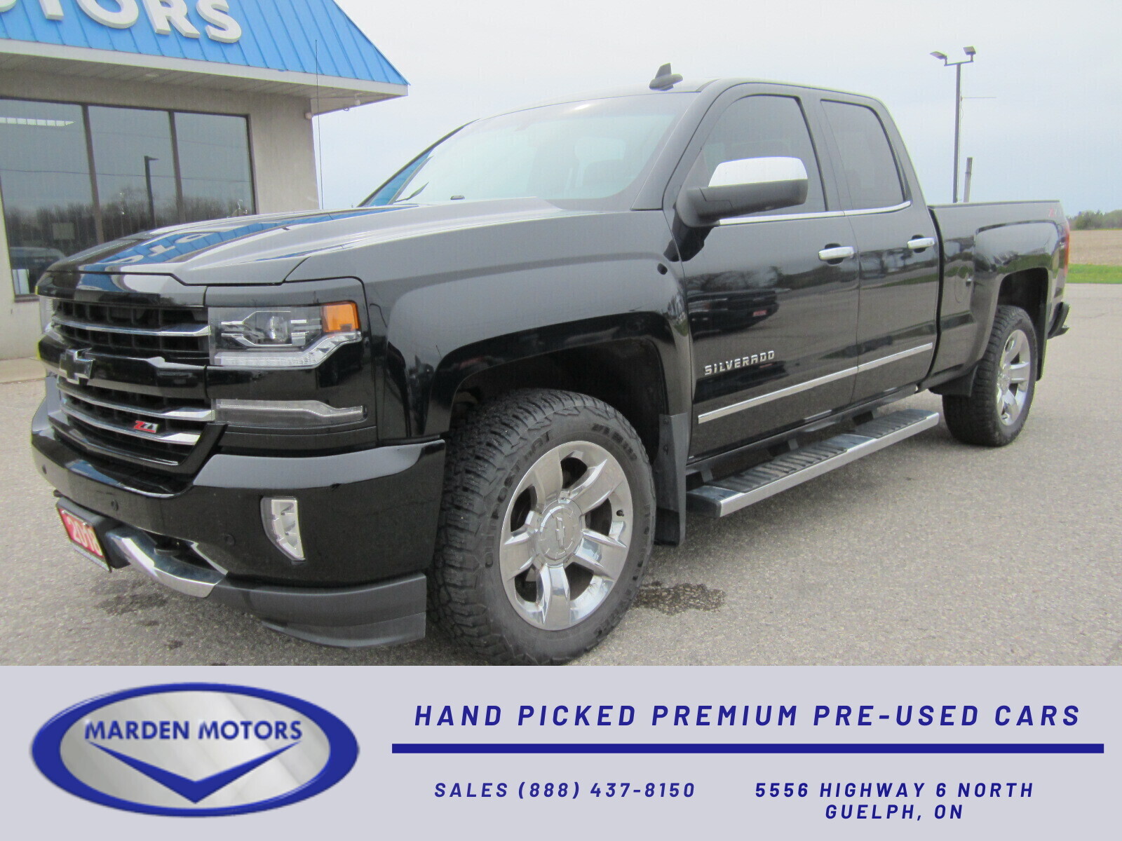 2018 Chevrolet Silverado 1500 4WD Double Cab 143.5  LTZ w-2LZ Z71 LOADED