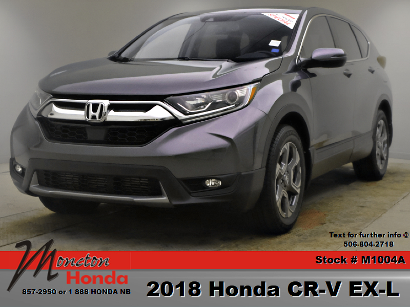 Gray 2018 Honda CR-V SUV / Crossover All-Wheel Drive Continuously Variable Transmission