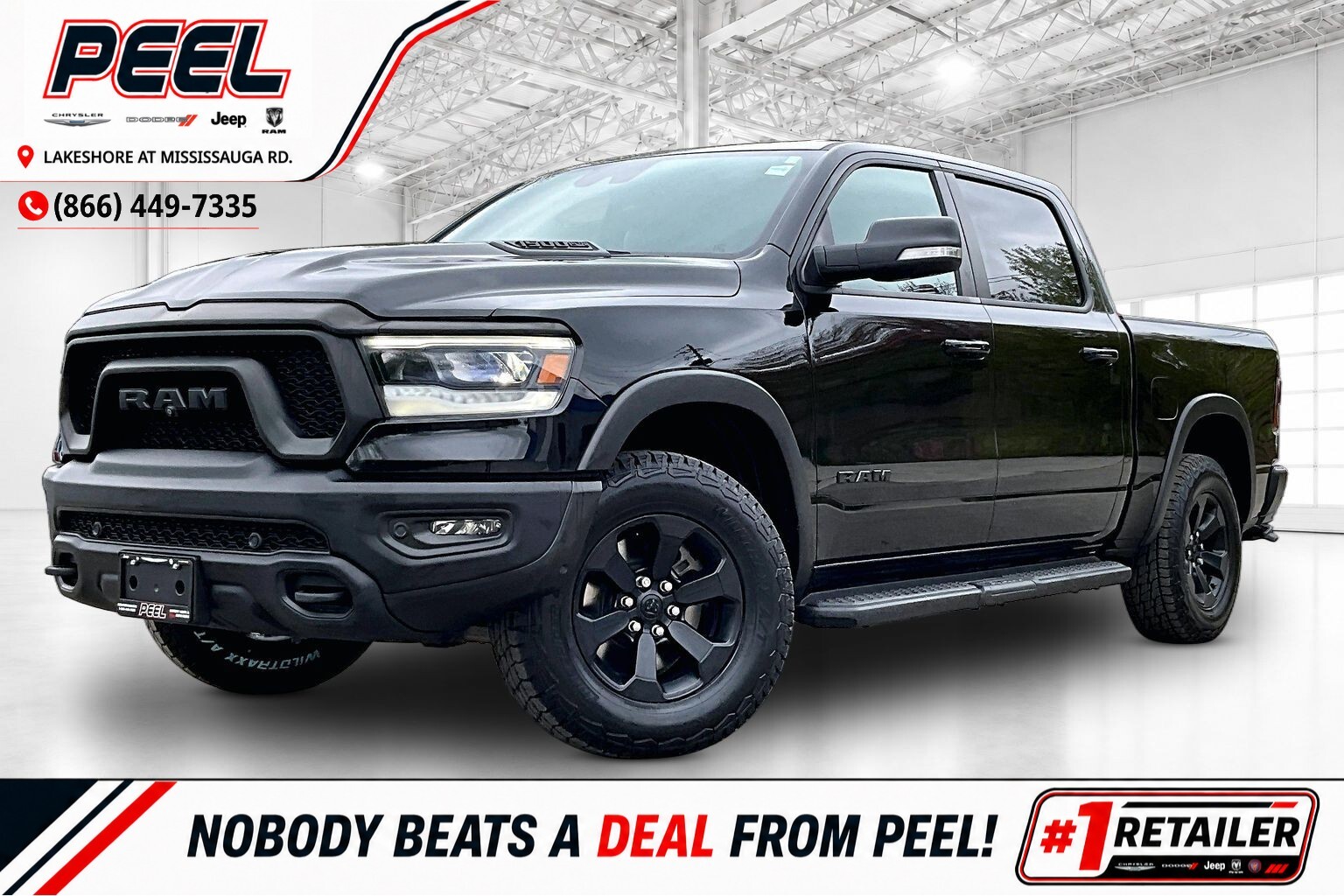 2021 RAM 1500 Rebel Night |Fully Loaded |Panoroof Adv Safety 4X4