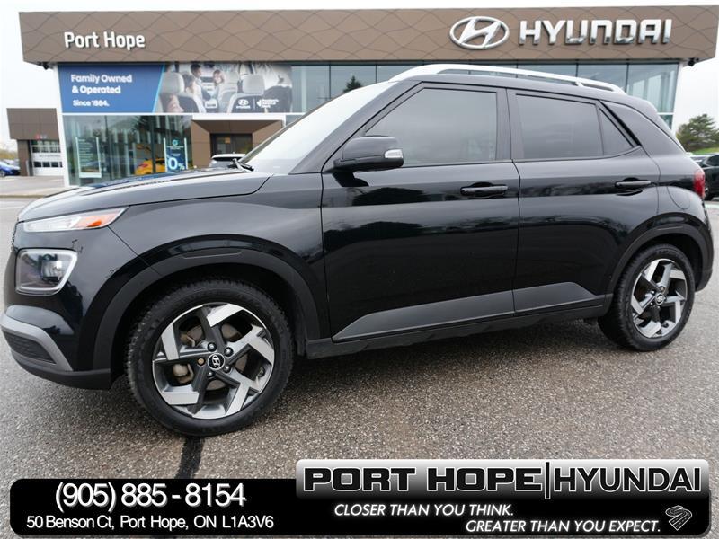 2021 Hyundai Venue Ultimate IVT w-Black Interior