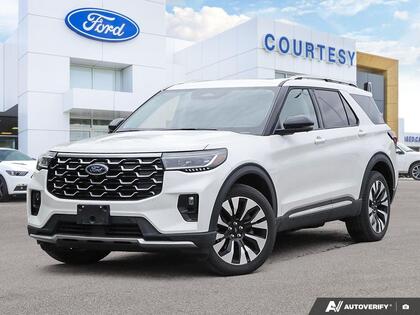used 2025 Ford Explorer car, priced at $54,887