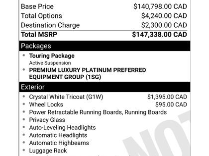 used 2023 Cadillac Escalade car, priced at $104,900