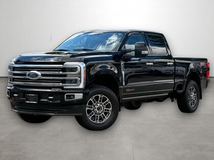 Black 2023 Ford F-350 Super Duty Pickup Truck Four-Wheel Drive Automatic
