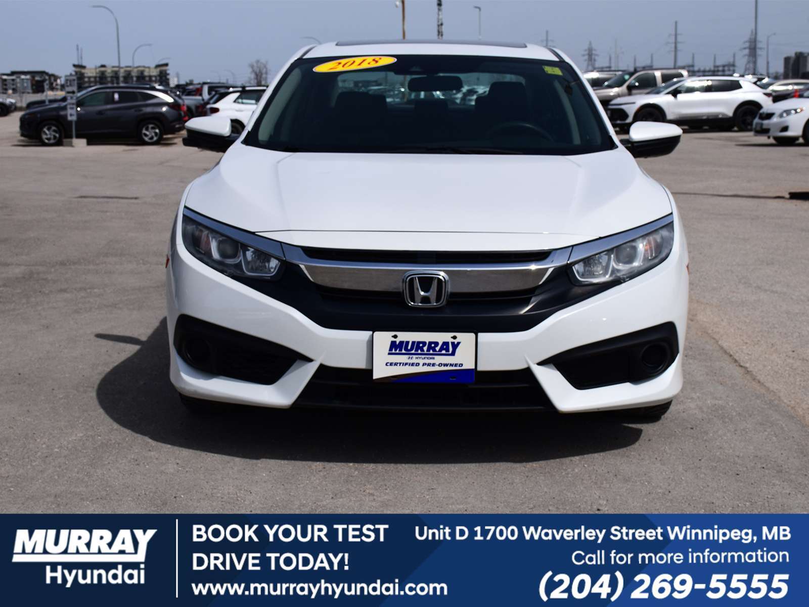 Honda Civic EX with Honda Sensing 2018