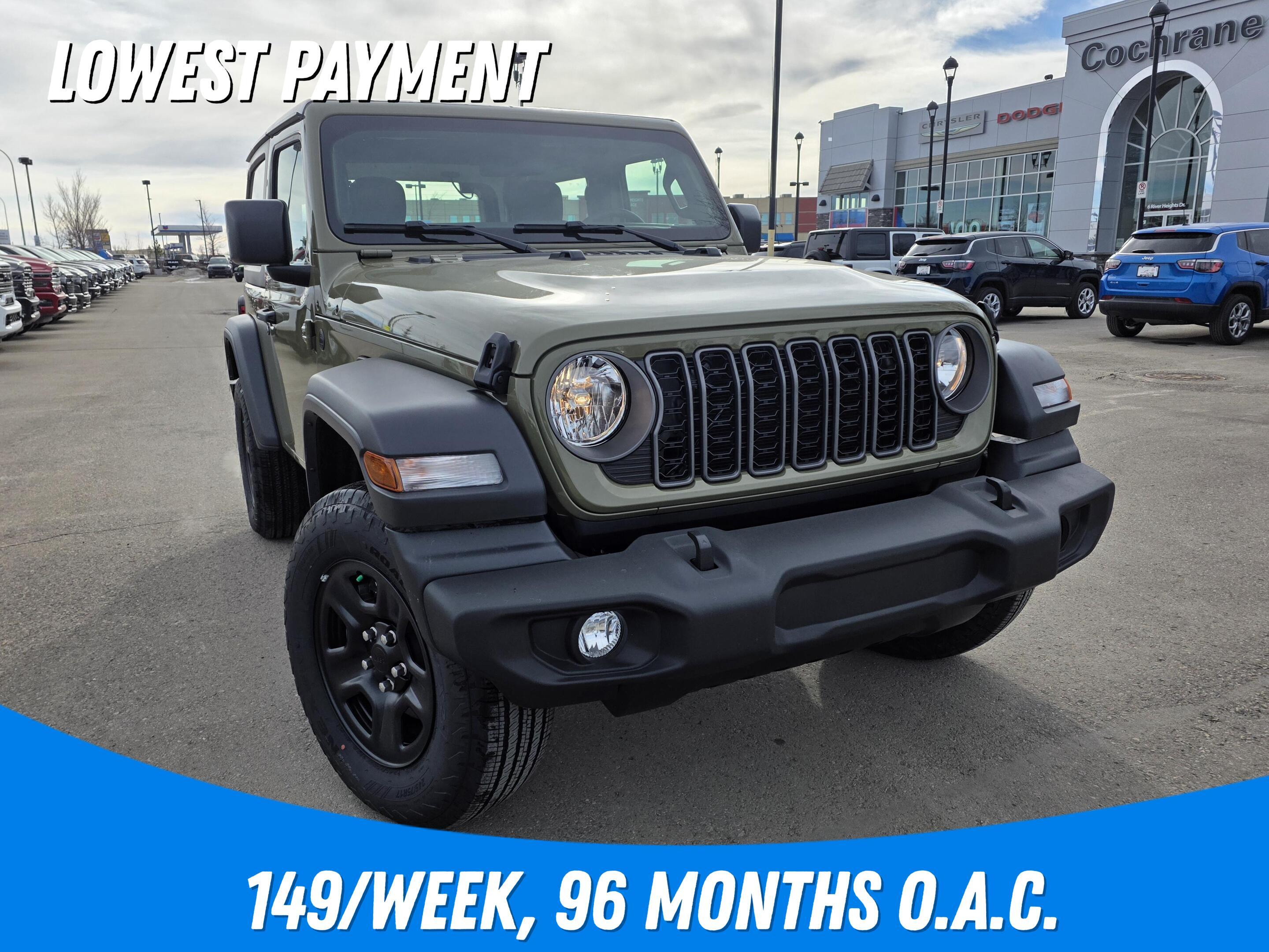 Jeep Wrangler Sport 2-Door 4WD 2026