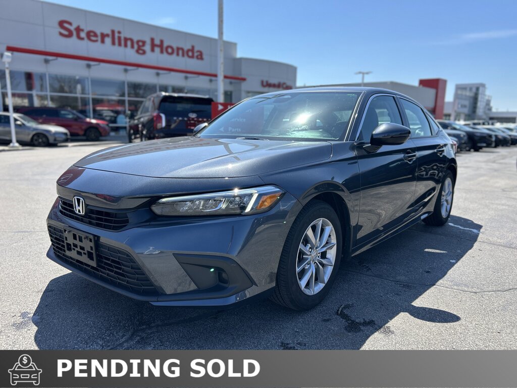 2024 Honda Civic Sedan EX | 1 Owner | No Accidents | Sunroof | Backup Cam