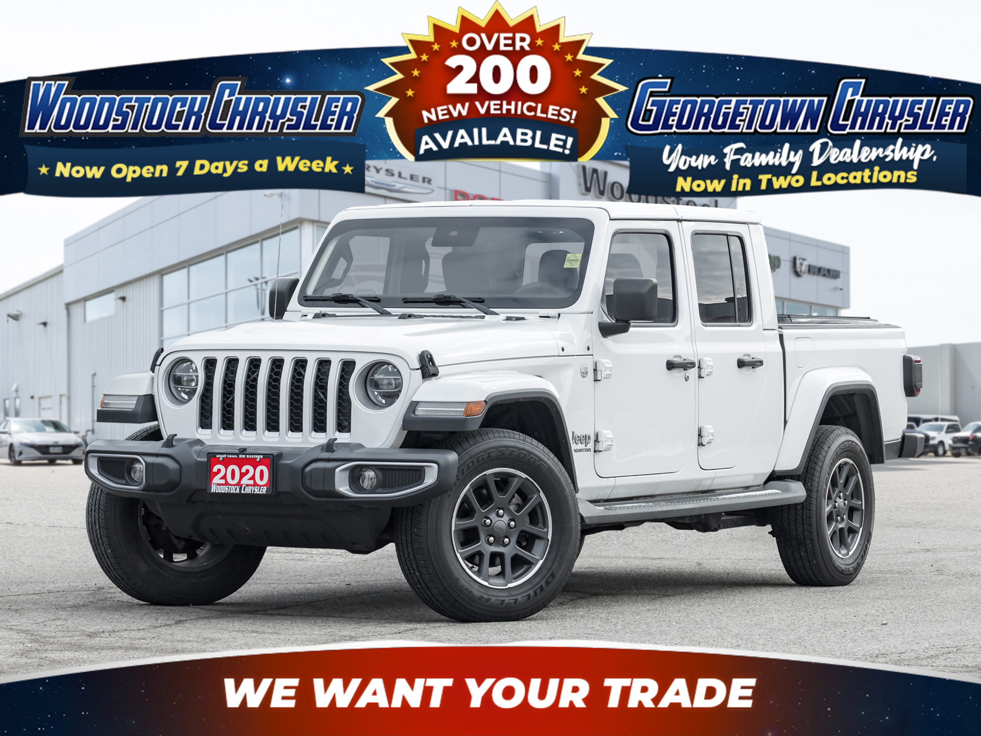 2020 Jeep Gladiator Overland Crew Cab 4WD