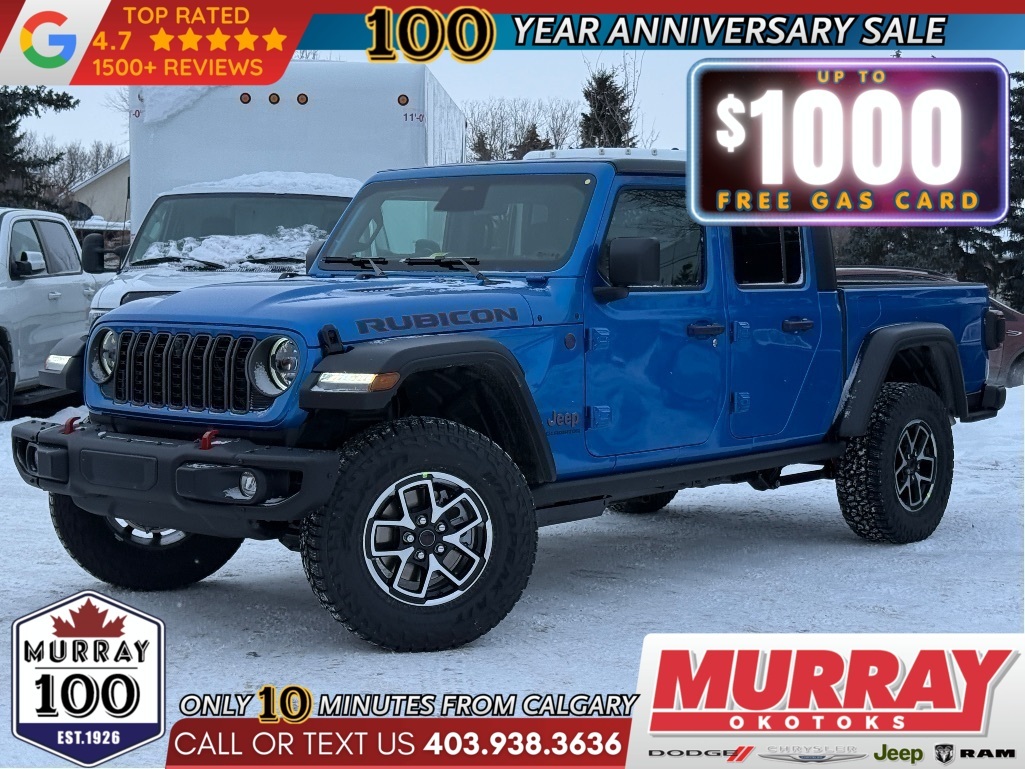 2026 Jeep Gladiator Rubicon Crew Cab 4WD