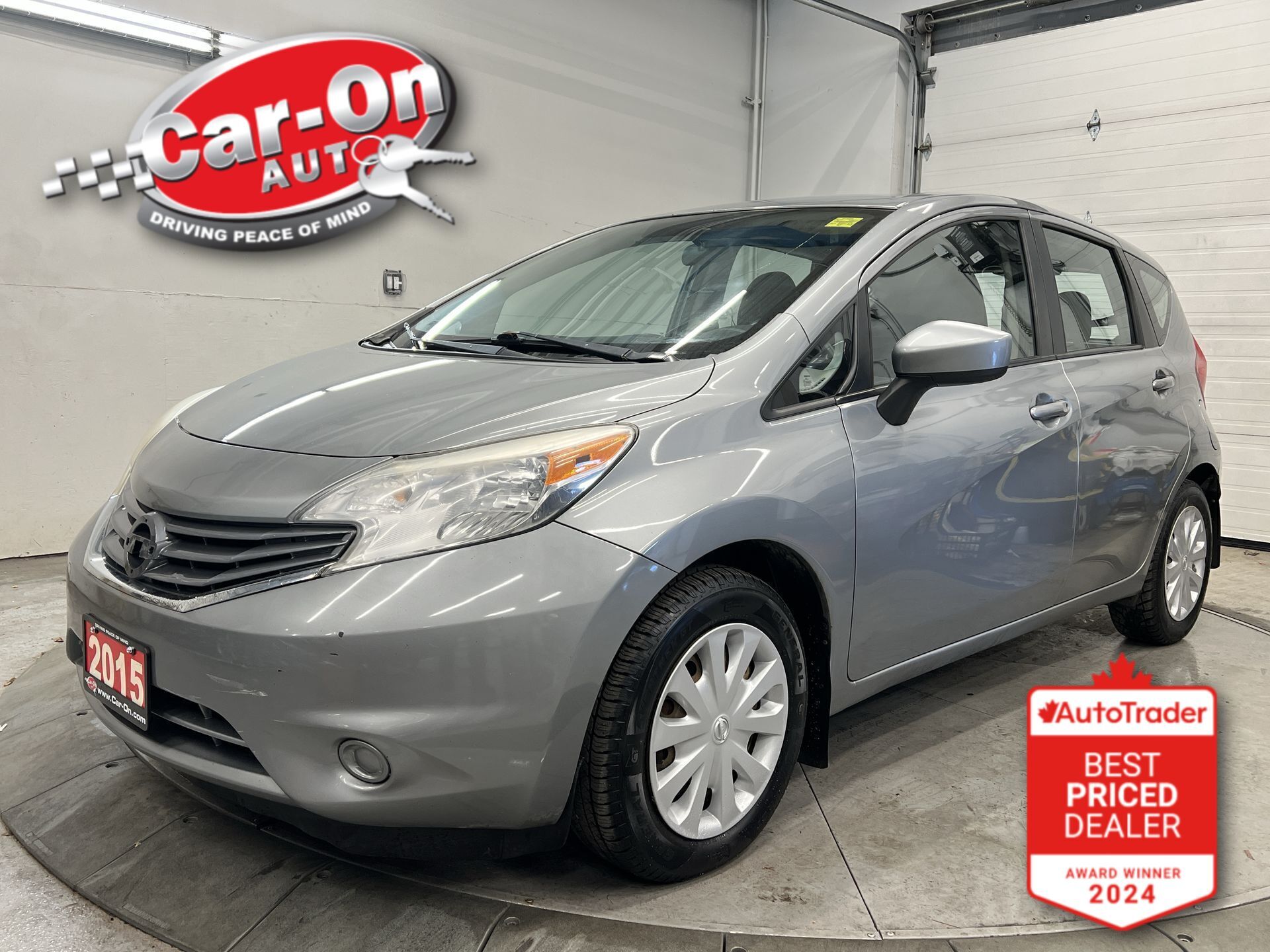 Gray 2015 Nissan Versa Note Hatchback Automatic