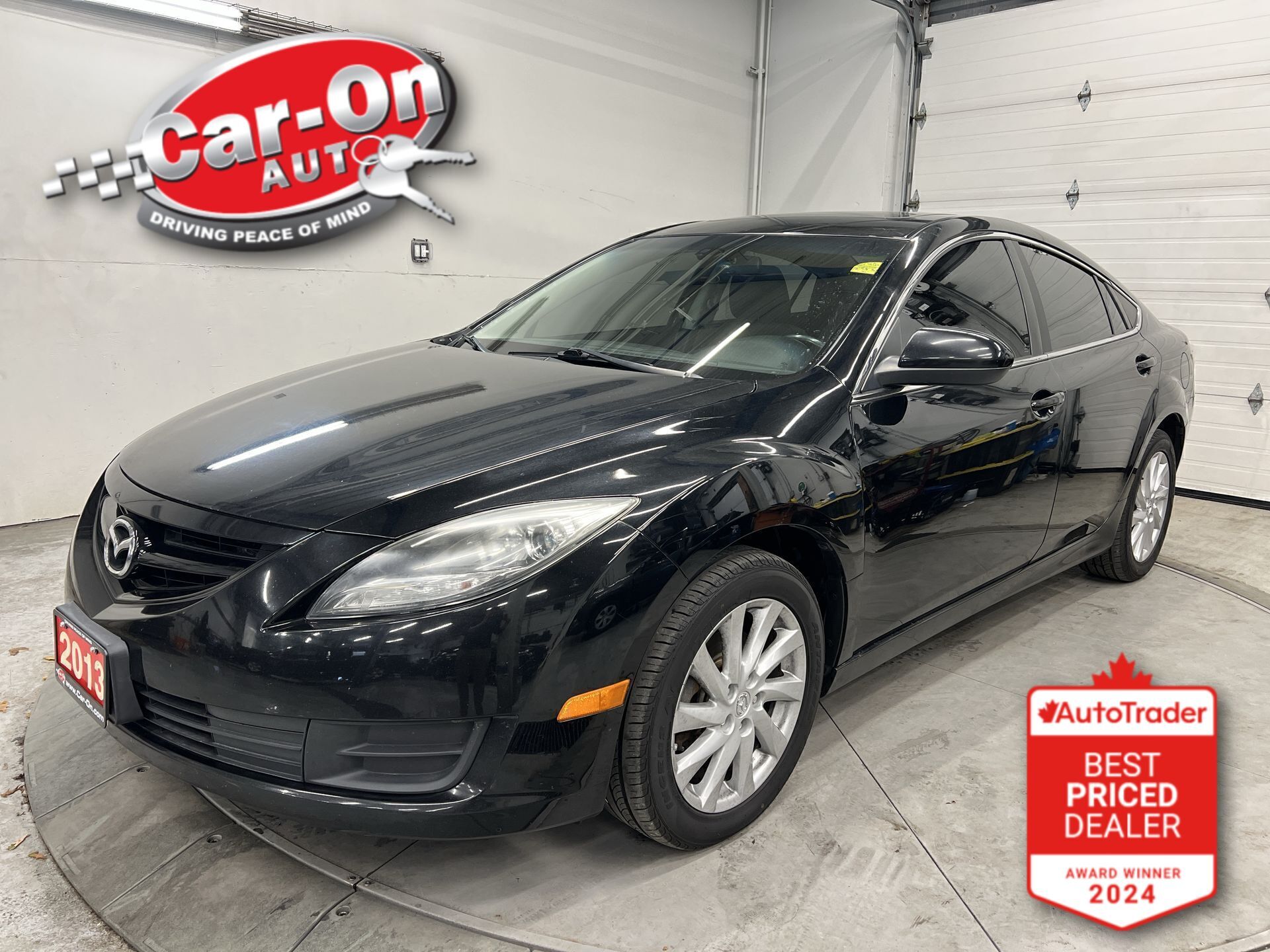 Black 2013 Mazda MAZDA6 Sedan Automatic