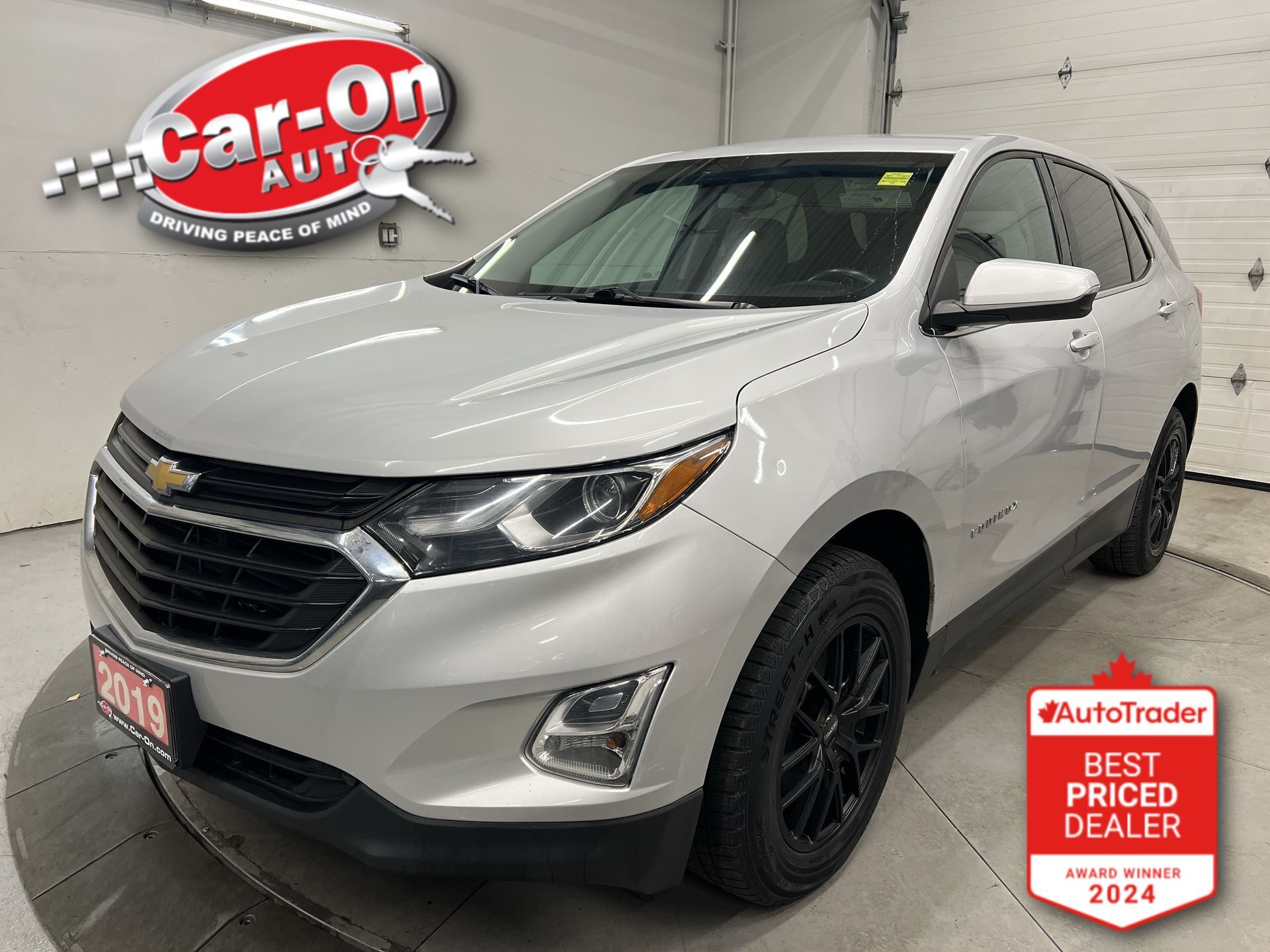 Silver 2019 Chevrolet Equinox SUV / Crossover Four-Wheel Drive Automatic