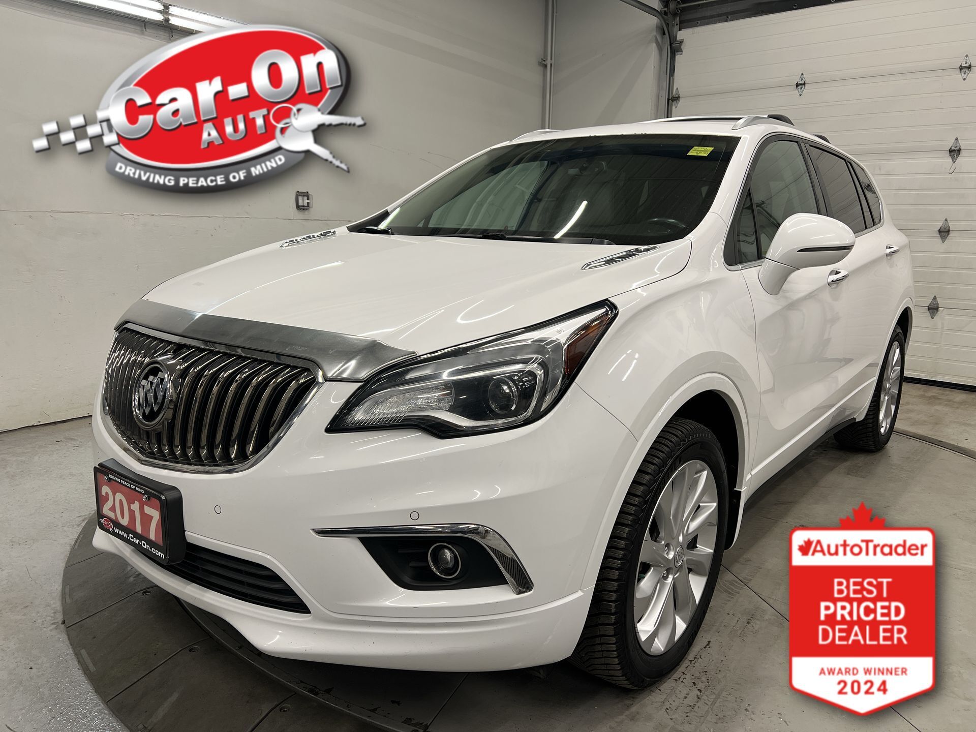 White 2017 Buick Envision SUV / Crossover All-Wheel Drive Automatic
