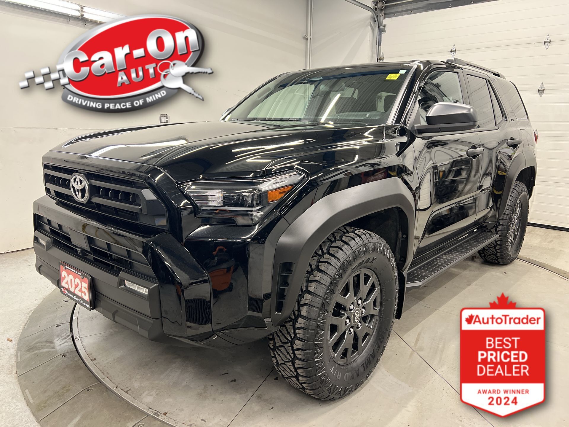 Black 2025 Toyota 4Runner SUV / Crossover Four-Wheel Drive Automatic