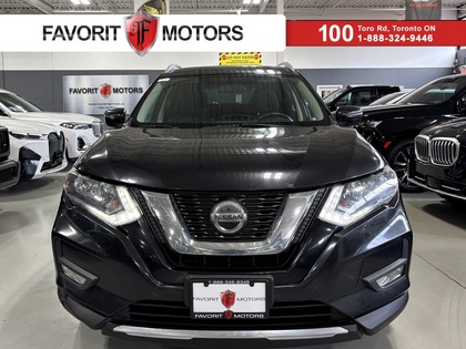 Black 2018 Nissan Rogue SV AWD SUV / Crossover All-Wheel Drive Continuously Variable Transmission