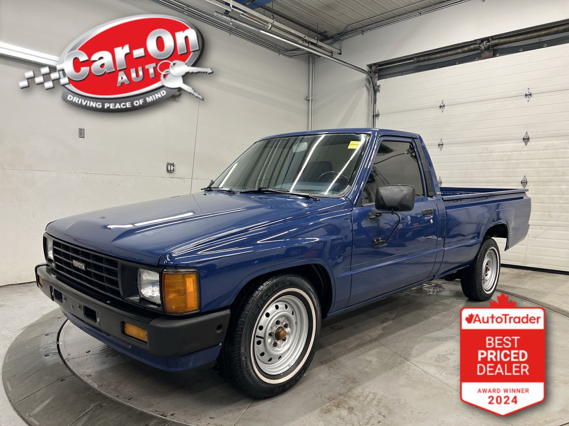 Blue 1986 Toyota Pickup Pickup Truck Manual