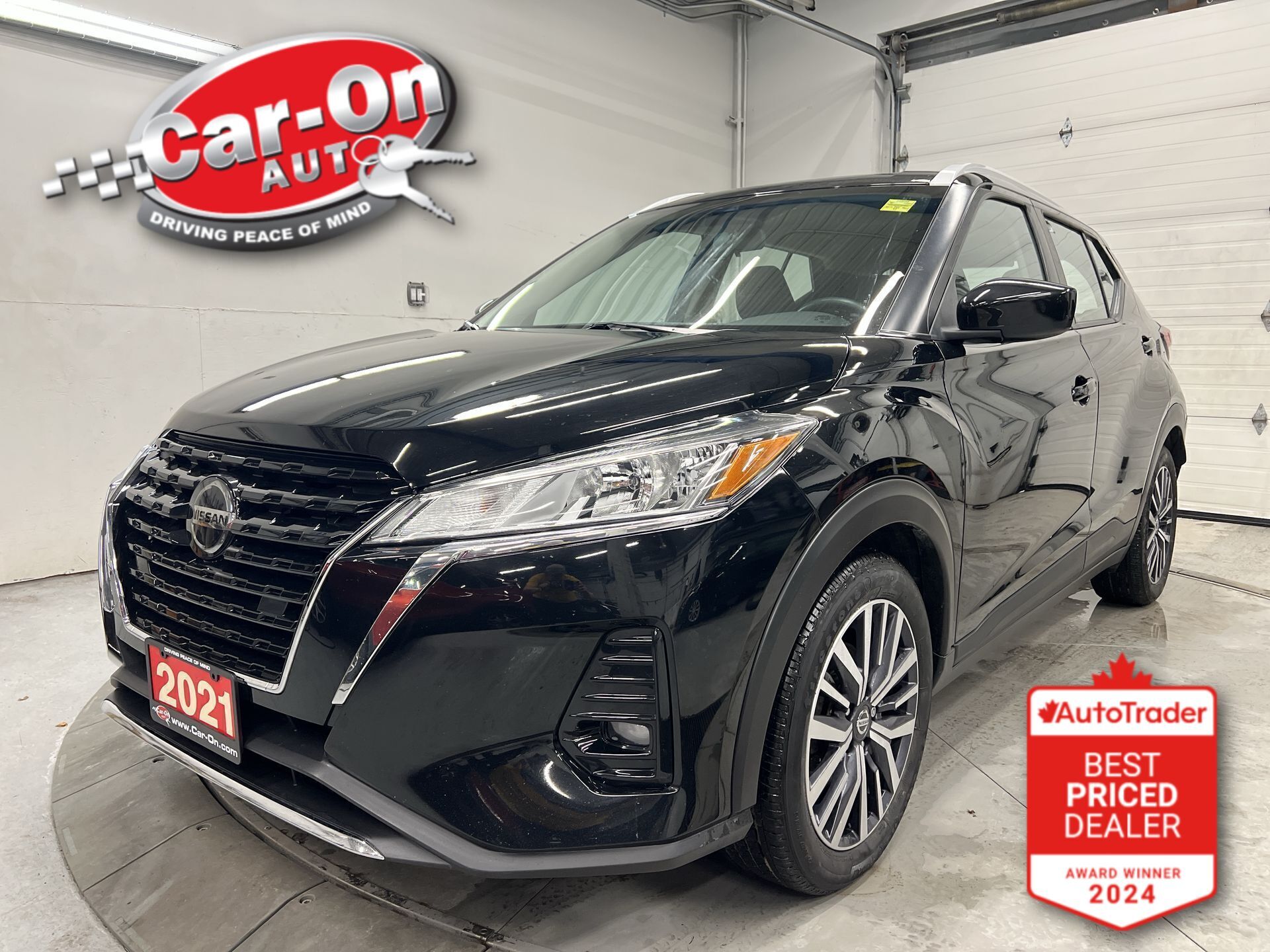 Black 2021 Nissan Kicks SUV / Crossover Front-Wheel Drive Automatic