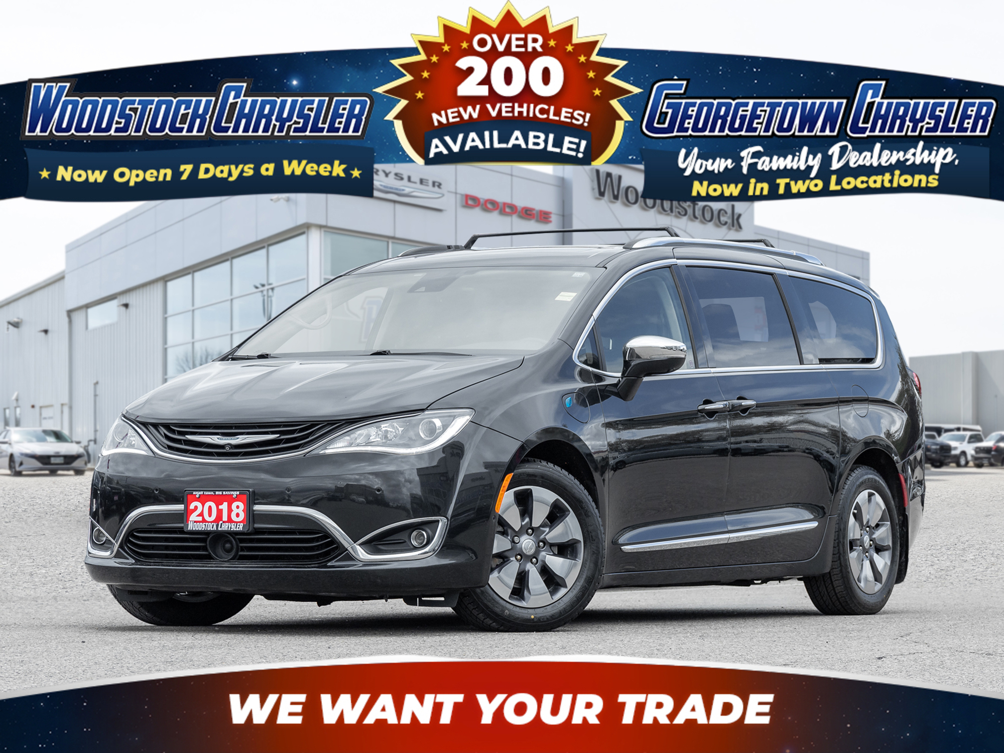 2018 Chrysler Pacifica Hybrid Limited FWD