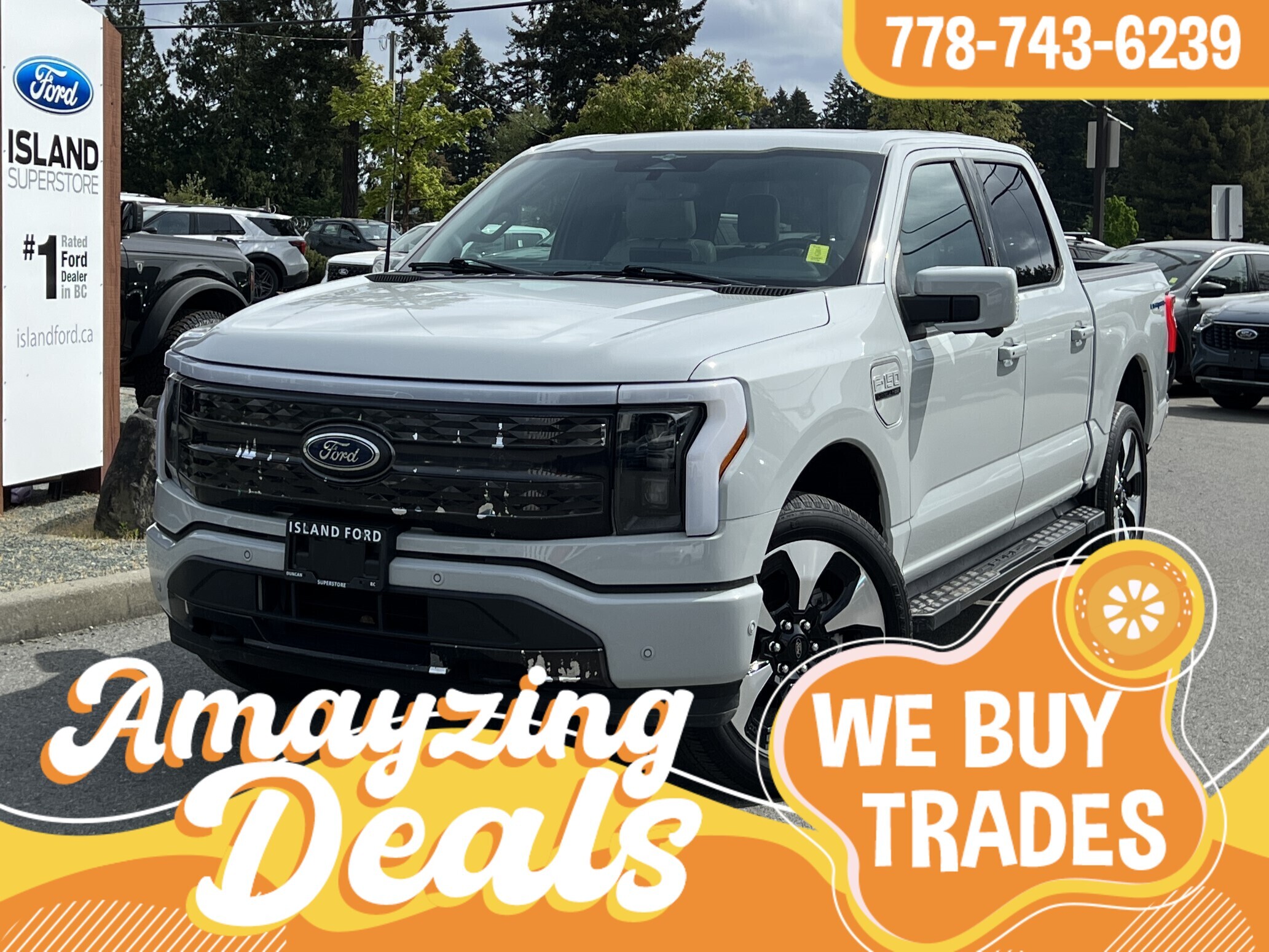 2023 Ford F-150 Lightning Platinum SuperCrew AWD