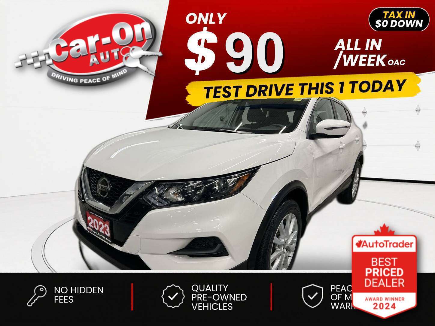 2023 Nissan Qashqai $0 DOWN $90/WEEK ALL IN