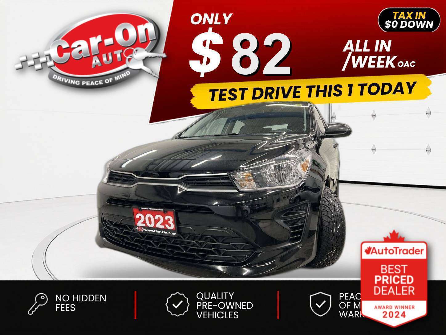 2023 Kia Rio5 $0 DOWN $82/WEEK ALL IN
