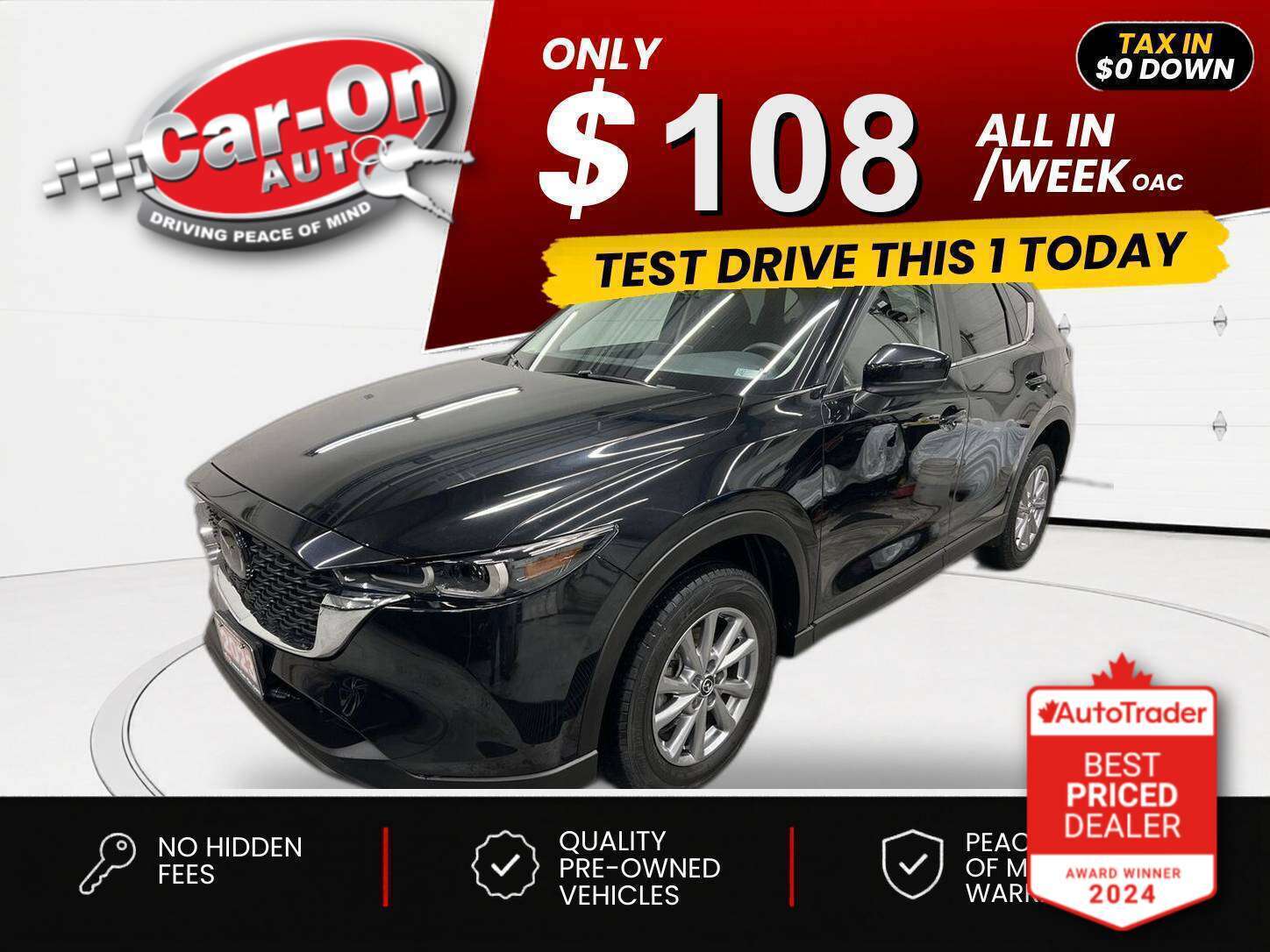 2023 Mazda CX-5 $0 DOWN $108/WEEK ALL IN