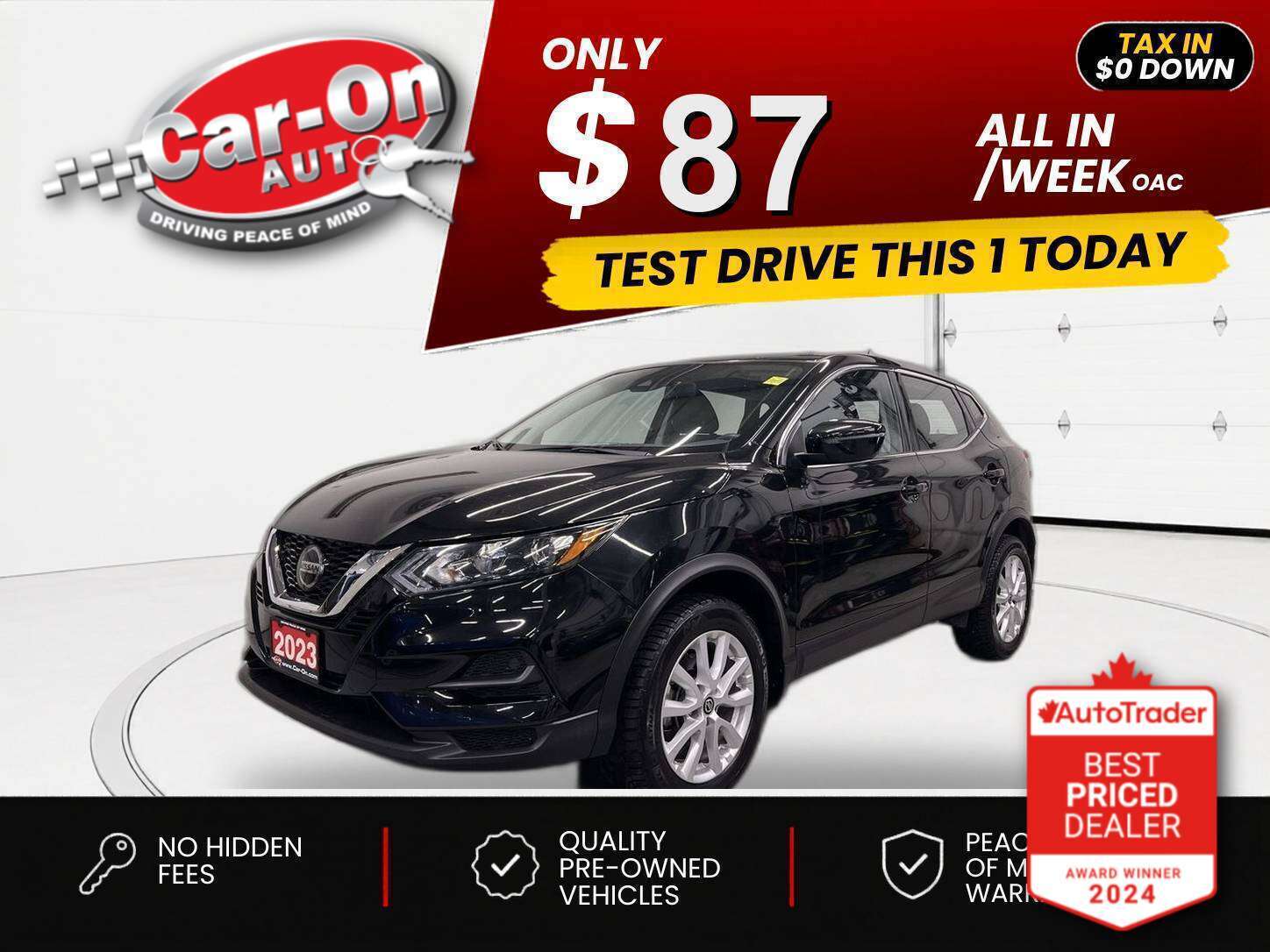 2023 Nissan Qashqai $0 DOWN $87/WEEK ALL IN
