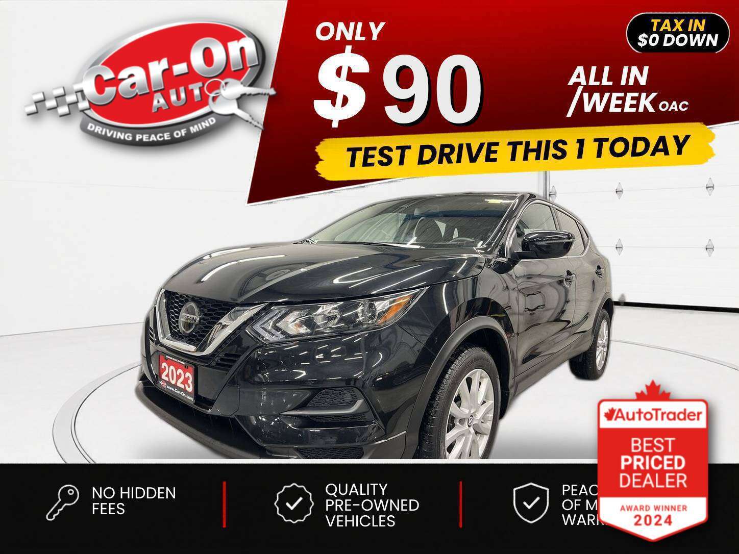 2023 Nissan Qashqai $0 DOWN $90/WEEK ALL IN