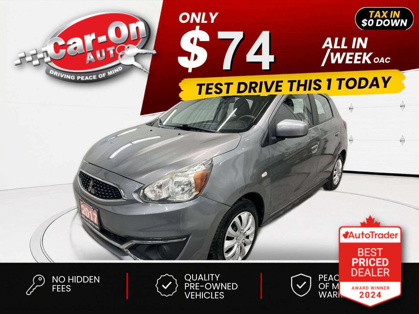 2017 Mitsubishi Mirage ES