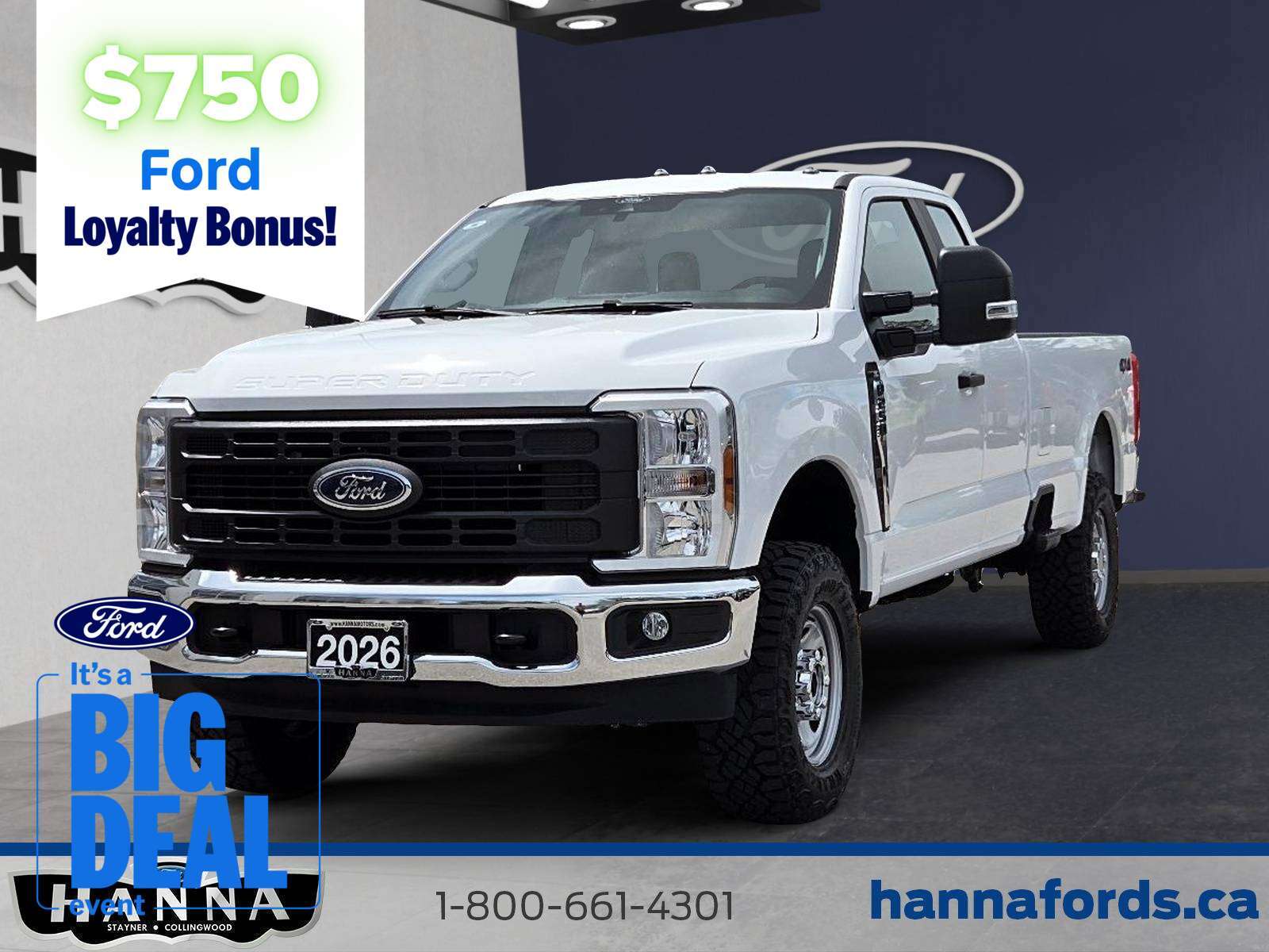 2026 Ford F-250 Super Duty XL SuperCab LB 4WD