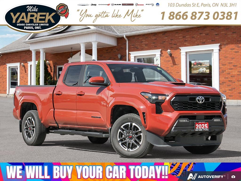 Orange 2025 Toyota Tacoma Pickup Truck 8-Speed Automatic