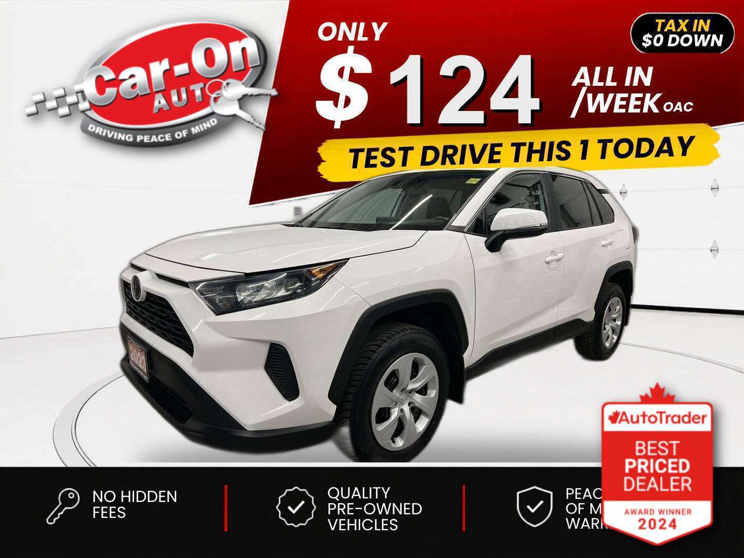 2023 Toyota RAV4 $0 DOWN $119/WEEK ALL IN