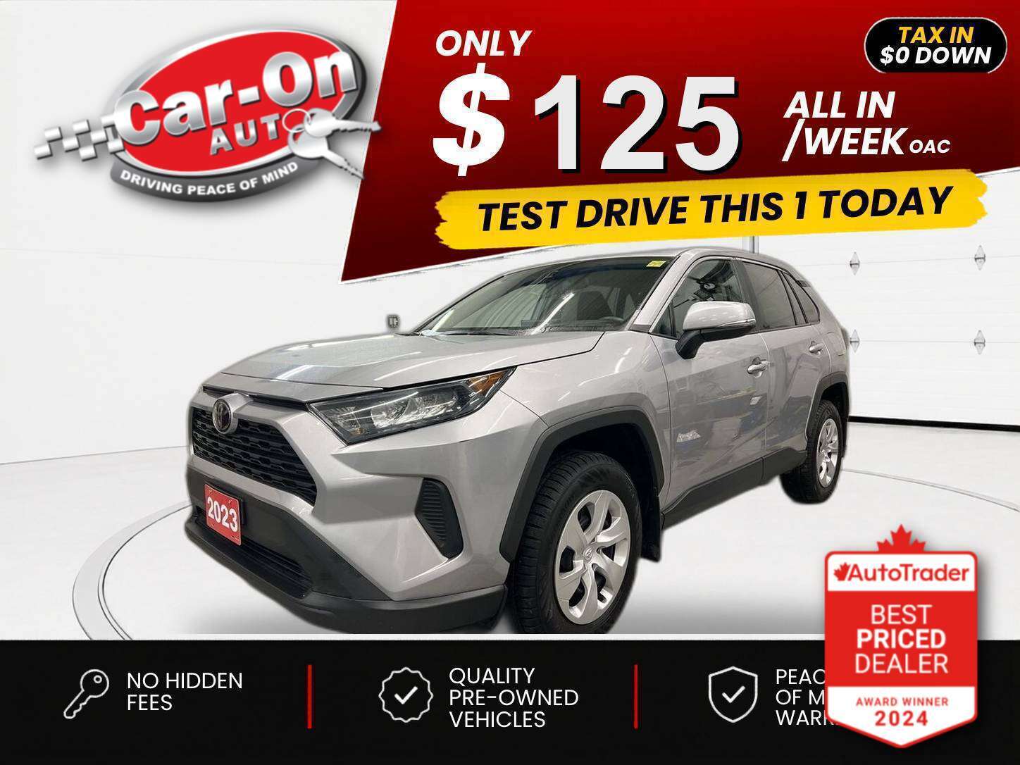 2023 Toyota RAV4 $0 DOWN $120/WEEK ALL IN