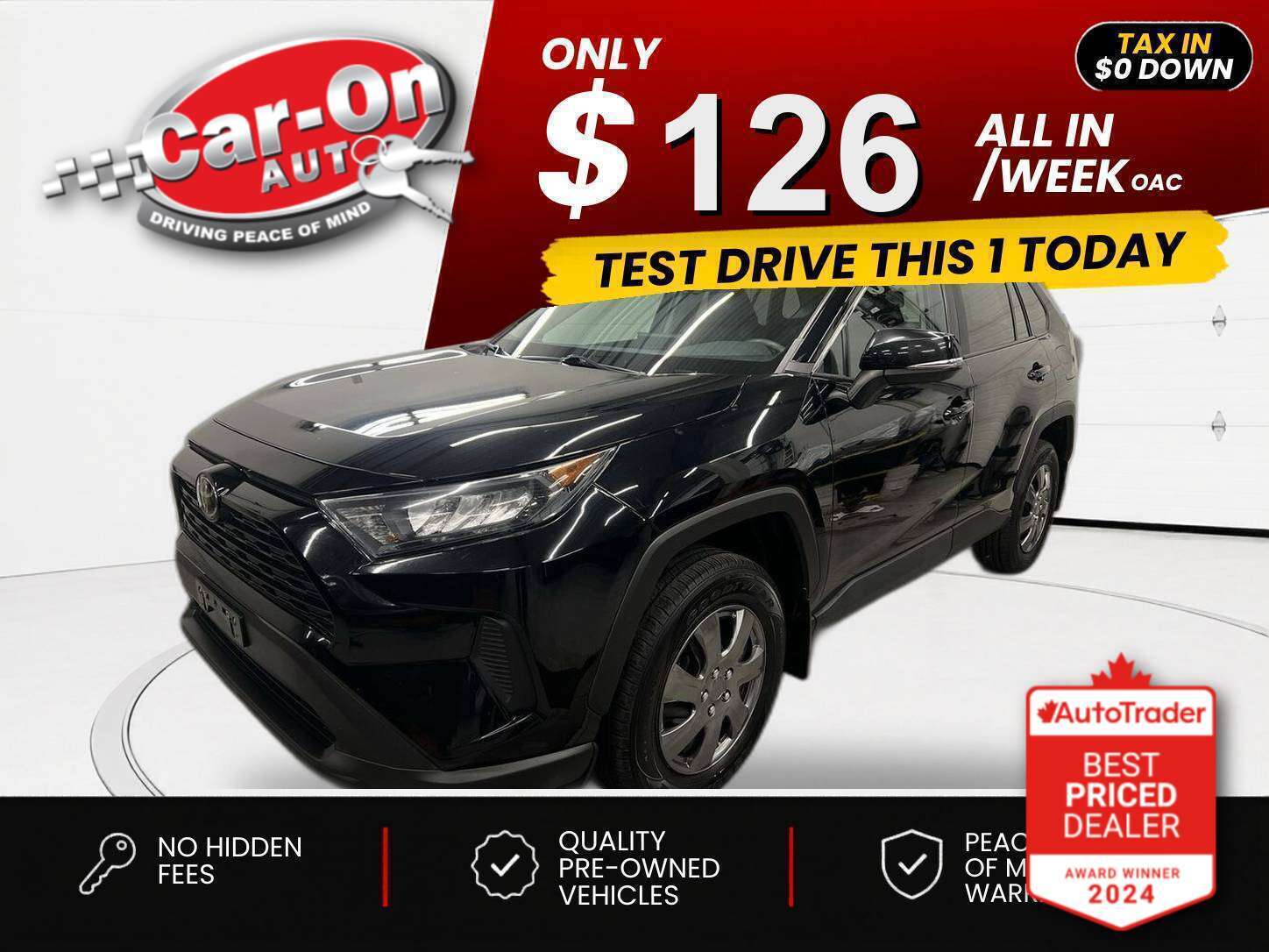 2022 Toyota RAV4 $0 DOWN $122/WEEK ALL IN