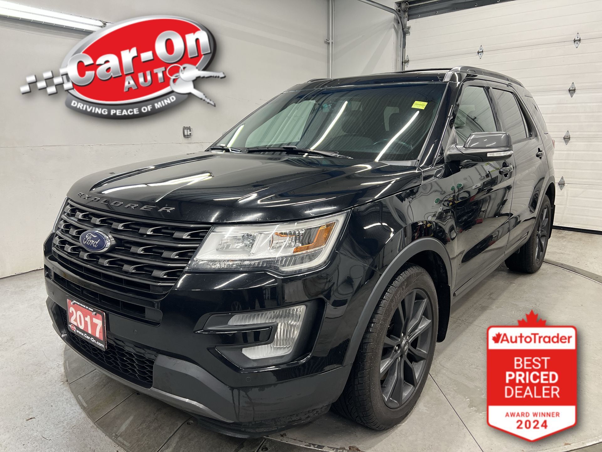 Black 2017 Ford Explorer SUV / Crossover All-Wheel Drive Automatic
