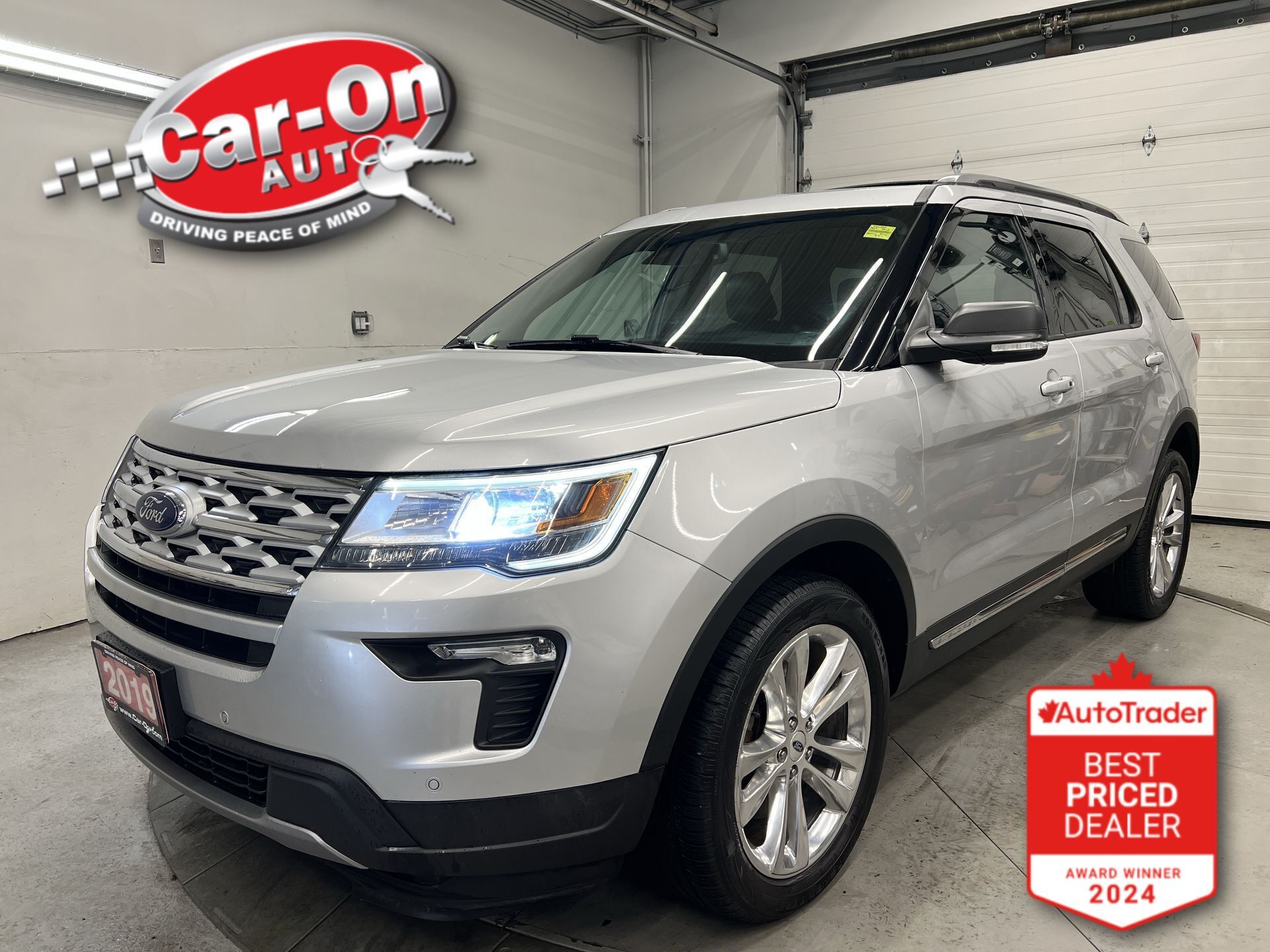Silver 2019 Ford Explorer SUV / Crossover All-Wheel Drive Automatic