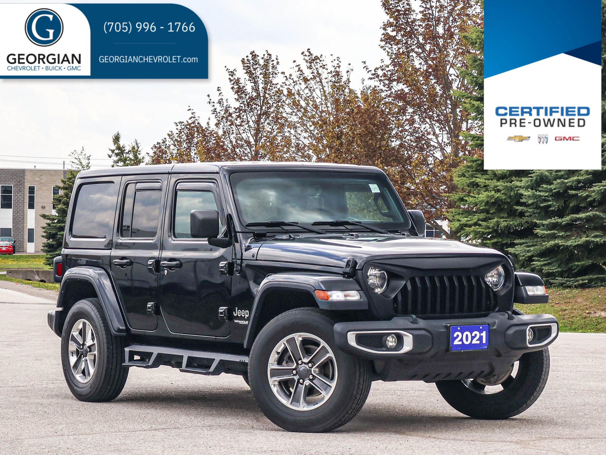 2021 Jeep Wrangler Unlimited Sahara- Heated Seats Steering - 4x4