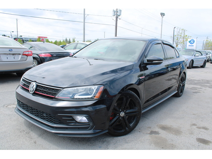 Black 2017 Volkswagen Jetta GLI Autobahn FWD Sedan Manual