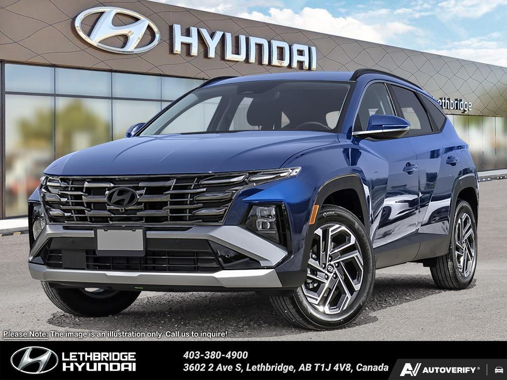 Blue 2026 Hyundai Tucson Hybrid 6-Speed Automatic