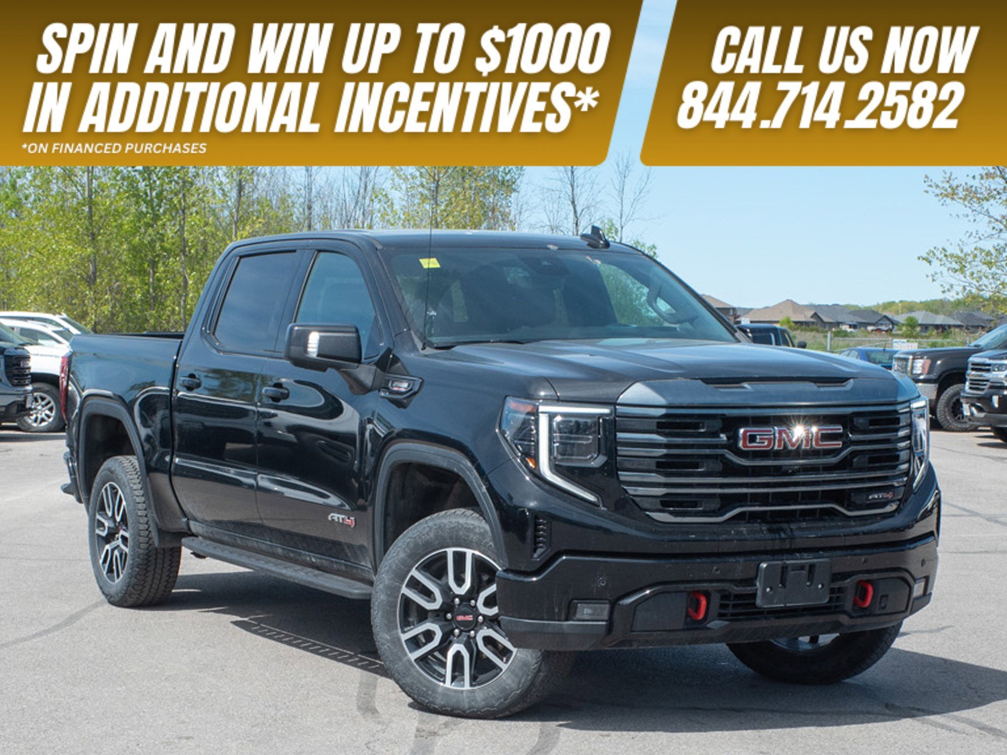 2024 GMC Sierra 1500 AT4 - Heated Mirrors | Leather Seats