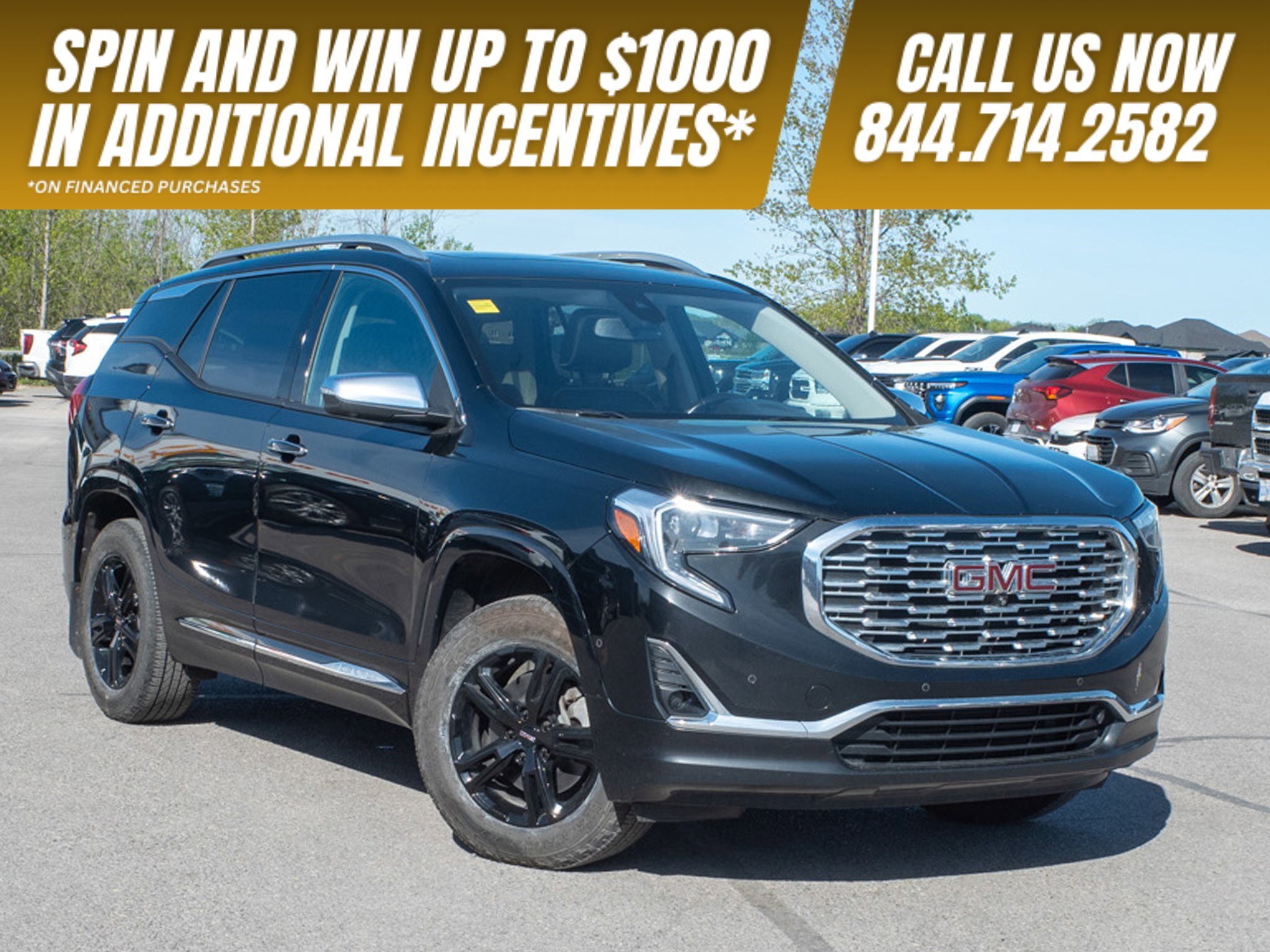 2020 GMC Terrain Denali - Leather Seats   WiFi Hotspot