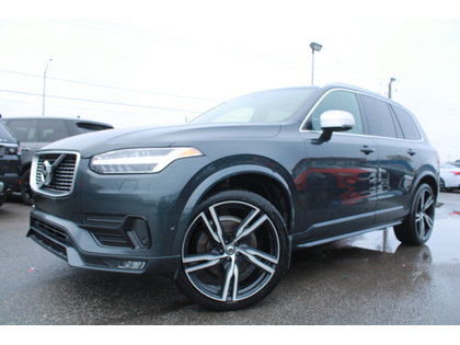 Gray 2019 Volvo XC90 T6 R-Design AWD SUV / Crossover All-Wheel Drive Automatic